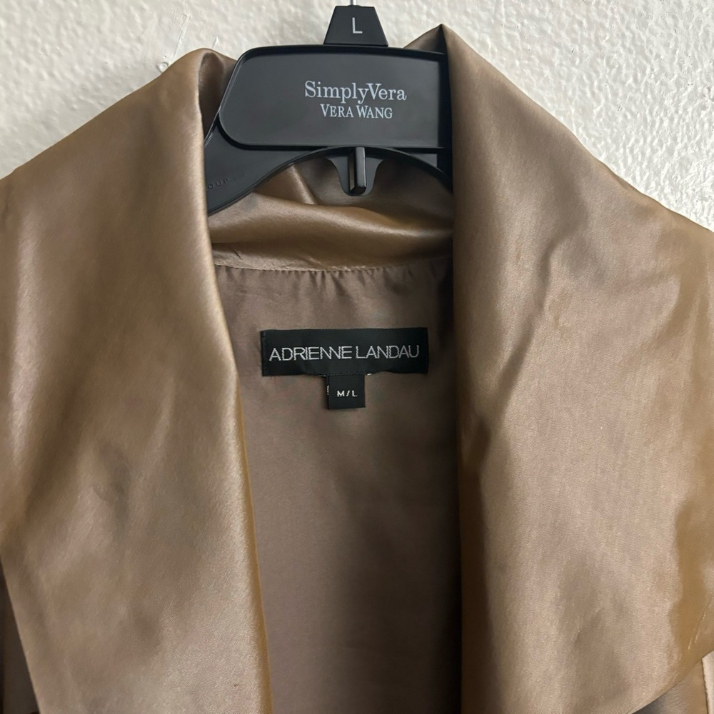 Adrienne Landau Women's Metallic Jacket
